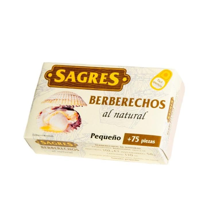Sagres - Conchas de corazón (75 unidades, 6 x 102 g)