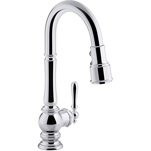 KOHLER Artifacts Single-Hole Kitchen Sink Faucet with 16