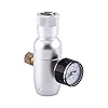 CO2-oplader, 0~60 PSI Duurzame Homebrew CO2-oplader, voor thuis(Single valve 0-60PSI)