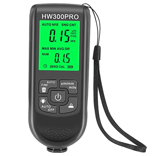 Calibrador digital para espesor de pintura automotriz compacto miniatura 1