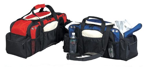 The Rush 26" Sports Gym Duffel - RED