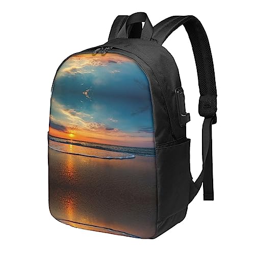 Tablette 15,6" Beach Stone sac à dos décontracté pour le quotidien