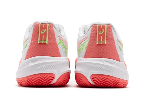 ASICS Women's Gel-Challenger 15 Padel Tennis Shoes, 8.5, White/Guava - image 7