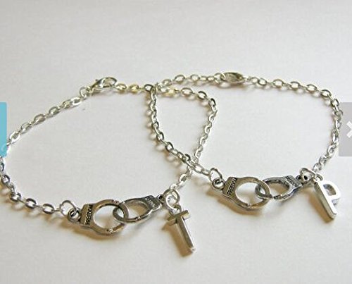 Spring Sale 2 Partners In Crime Bracelets, Best Friends Bracelets, Initial Bracelet, Friends Bracelets, Sisters Bracelets, BFF Bracelets