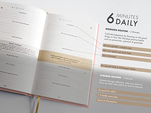Het dagboek van 6 minuten | 6 minuten per dag voor meer mindfulness, geluk en productiviteit | Een eenvoudig en… - Image 5