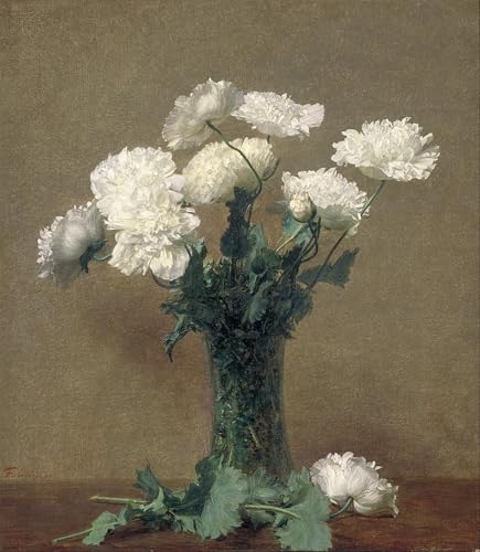 Tableau par Ignace Henri Jean Fantin Latour pour salon élégant impression d'art 60x90cm