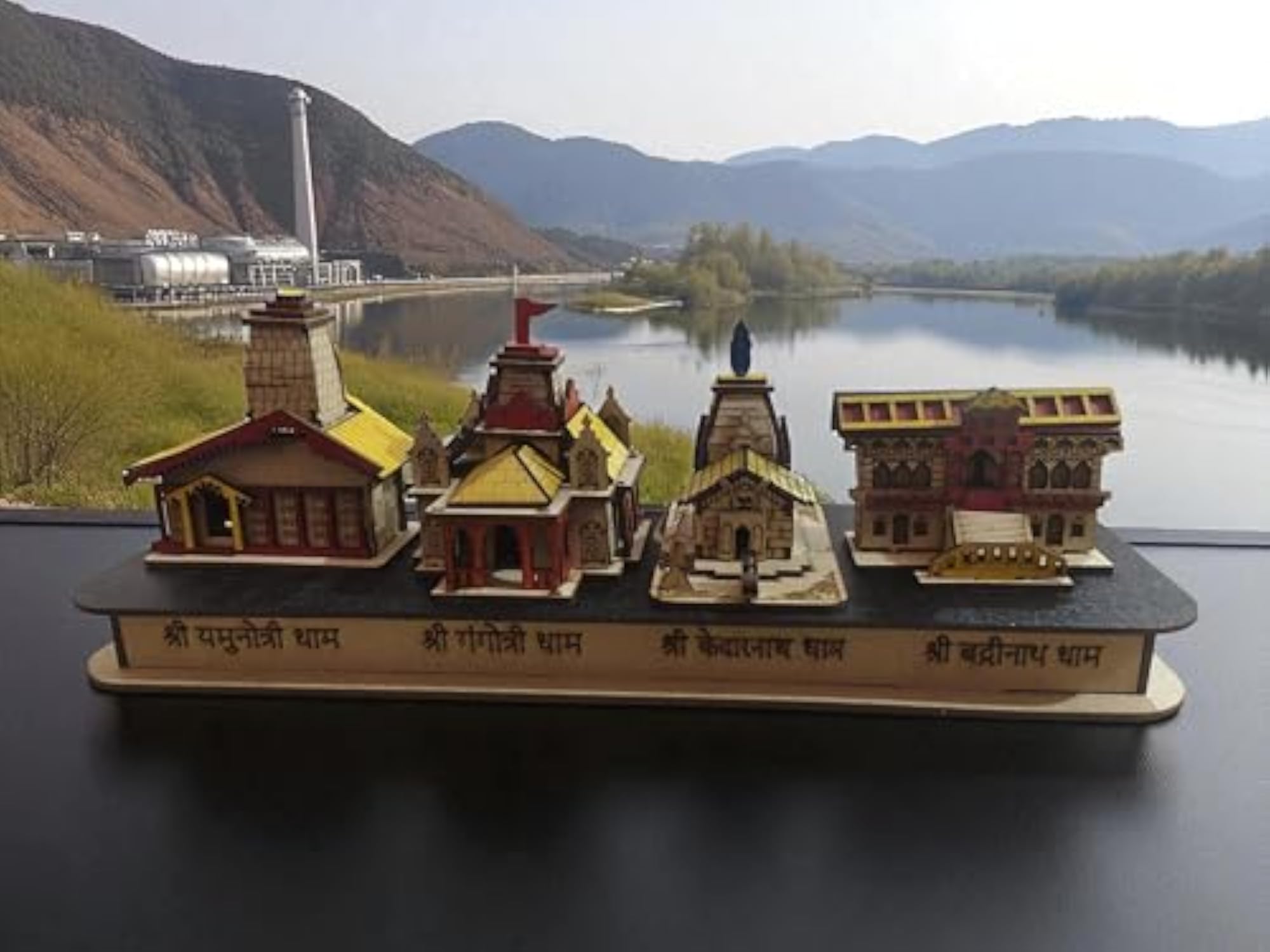 4 Dham Temple in 3D for Home Office