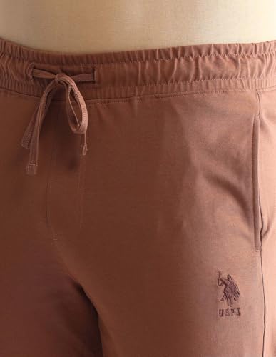 Image of U.S. Polo ASSN. Mens. OJ007 Solid Cotton Lounge Joggers