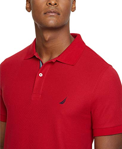 Nautica Men's Slim Fit Short Sleeve Solid Polo Shirt4