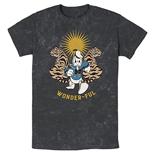 T-shirt Mickey Disney fini les hauts déformés avec ce t-shirt noir de taille S