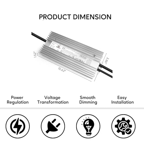 Image of Ironsmith Lighting Products Constant Voltage LED Driver Transformer (24 Volt | 300 Watt | Dimmable - Constant Voltage)