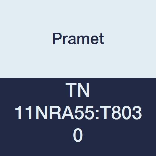 TN 11NRA55:T8030 Carbide Multi-Material (P30,M25,K30) Indexable Internal Threading Insert, Whitworth 55 Degree Partial Profile, TPI 16-48, 3" Cutting Edges, PVD, Gold (Pack of 5)