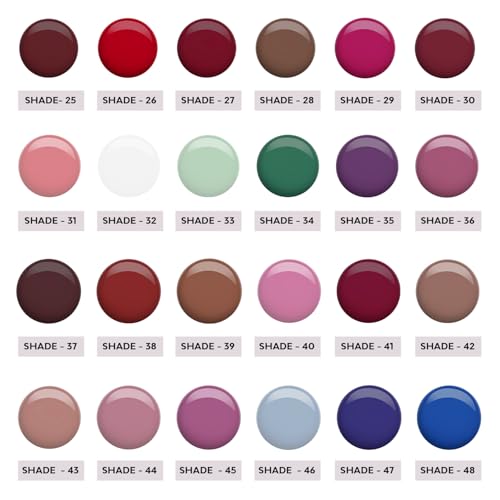 Image of Glam21 Nail Tale Nail Polish | Glossy Gel Finish | Rich Pigmentation | Chip Free | Quick Drying Formula | Long Lasting Nail Polish for Women | 9ml | Shade-04