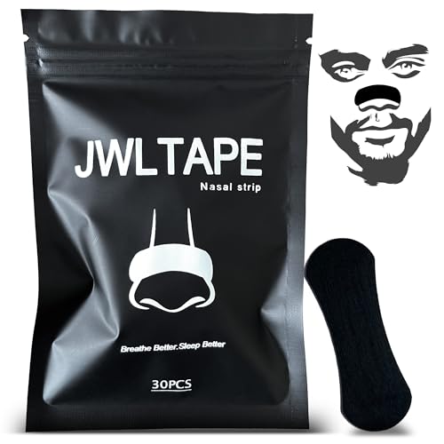 JWLTAPE Nasal Strips | Extra Strength Nasal Strips | Drug-Free Solution for Snoring & Nasal Congestion Relief |Better Breathing - Better Sleep | 30 Day Supply