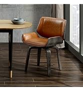 Zouron Swivel Dining Chairs, Mid Century Modern Desk