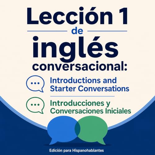 『Lecci&oacute;n 1 de Ingl&eacute;s Conversacional』のカバーアート