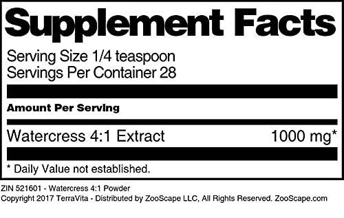 Watercress 4:1 Powder (1 oz, ZIN: 521601)