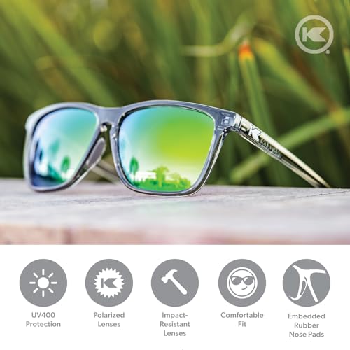 Knockaround Fast Lanes and Sport Polarized Sunglasses for Men & Women - Impact Resistant Lenses & Full UV400 Protection2