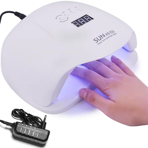 Retoo UV Lampe für Gelnägel, 18W UV Lampe Nägel mit 3 Betriebsarten, Timer, LCD-Display, Aushärtungswerkzeug für Fingernagel, Härtungslichtmaschine, Gel Lampe für Heim und Nagelstudio