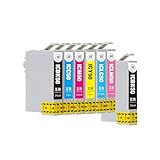 【SEASKY】 IC6CL50 染料 6色セット +黒1�