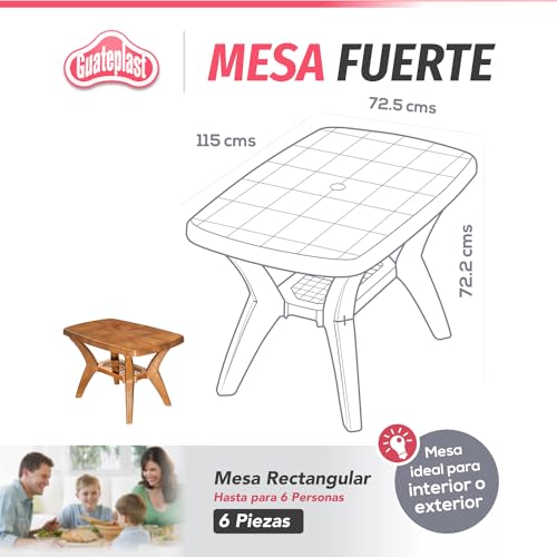 La mejor comparación de Mesas desarmables de madera para comprar hoy. 8 Imagen adicional
