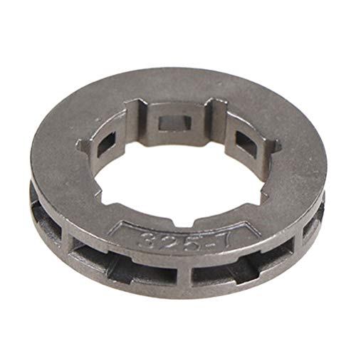 Noblik 1Pcs Tool Parts Metal Chainsaw Spare Part Chain Saw Sprocket Rim Power Mate 325-7T for Chainsaw Replacement