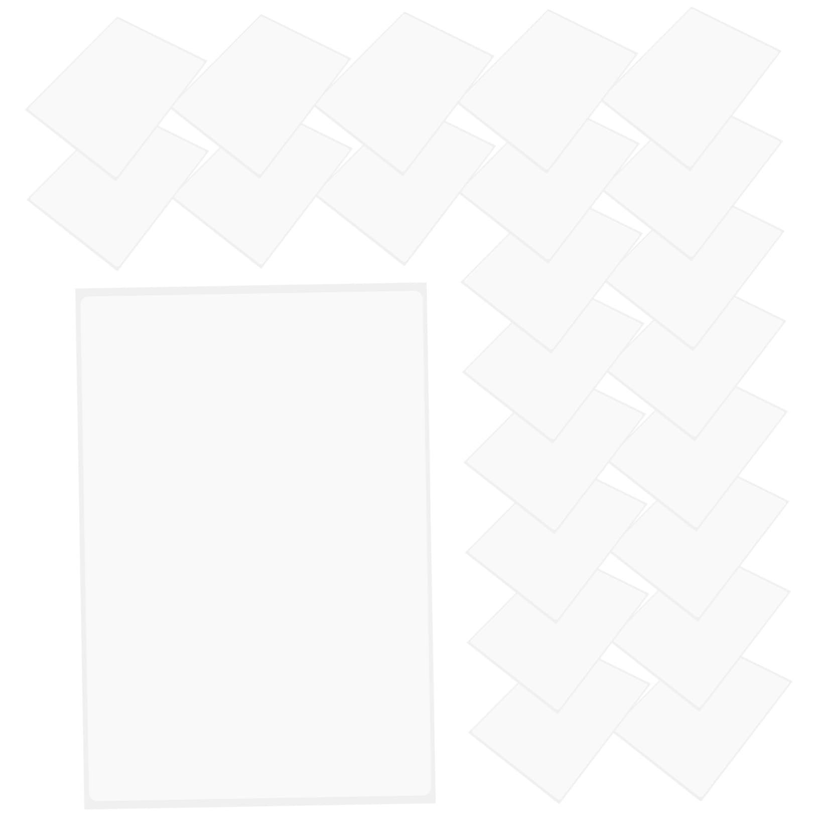 SEWACC Direct Shipping Labels 160 Sheets White Waterproof Sticker Labels for Storage Bins Easy to Identify