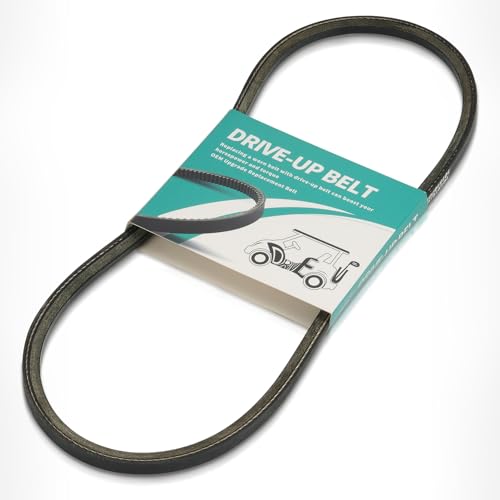 Image of DRIVE UP 1016203 101916701 Starter Generator and Drive Belt Kit for Club Car DS Precedent Golf Cart