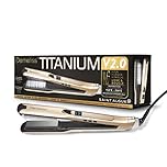 Demeliss - Lisseur Vapeur Titanium V2.0 - Plaques Flottantes Fines, Légères et Ergonomiques - Vapeur Ultra Puissante - Fer à Vapeur 2 en 1 Lisseur/Boucleur - Tous Types de Cheveux