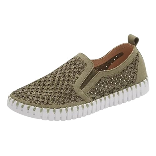 Image of Ilse Jacobsen HORNBAEK Women's Tulip Slip-On Flat | Elastic Side Panels | Lightweight Flexible Comfort.