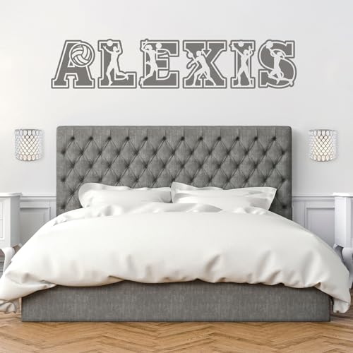 Vinilo decorativo personalizado para pared habitación niñas miniatura 6