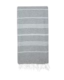 HAVLULAND Turkish Beach Towel,100% Cotton Oversized 71x39 Turkish Bath Towels, Sand Free Beach Towel