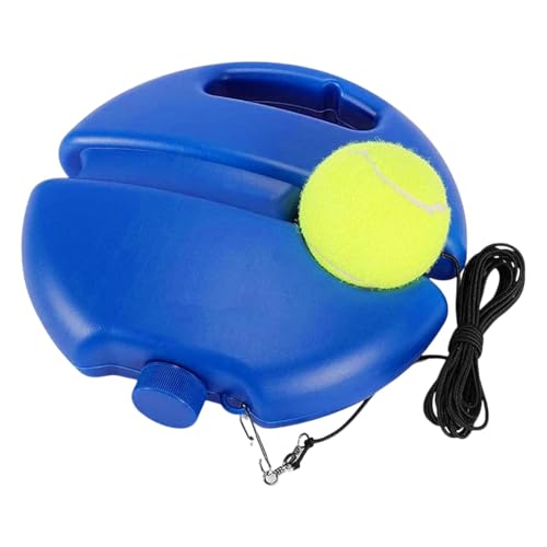 Hogvinnatil Bounce Back - Pelota de tenis para entrenamiento de tenis, juego de entrenamiento de rebote portátil, equipo de entrenamiento de tenis para todas las edades y