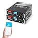 E-LekTech 48V 135Ah LiFePO4 Lithium Battery with Touchable Smart Display, Built-in 100A BMS, 6.91kWh Capacity, Perfect for Off-Grid, Home Energy Storage, RV, Marine (2 Pack)