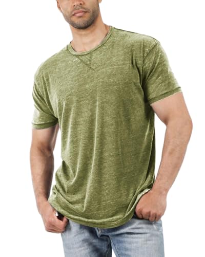 T shirt vert homme Cicy Bell taille 2L pour en finir avec les hauts inconfortables