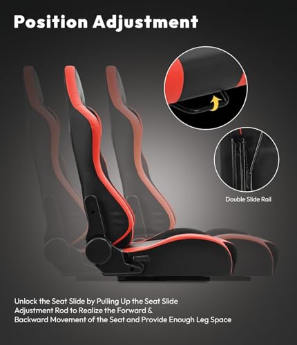 Image of KAPAVER HaloGT-F1 Pro foldable racing wheel stand with bucket seat, portable & adjustable sim cockpit for Logitech G29 /G920 /G923 /G27 /G25, Thrustmaster T248 /T300RS /T150 /458 TX, Xbox, PS4 & PS5