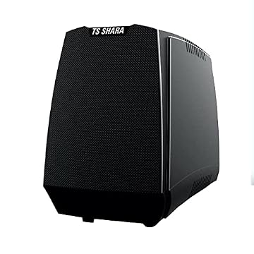 TS Shara UPS COMPACT XPRO SENOIDAL 800 1BS BIVOLT AUT. 6T SAÍDA 115 OU 220V 7AH, Preto