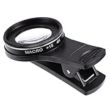 Lente macro para teléfono: ideal para fotografiar objetos pequeños con gran detalle. compacta y fácil de llevar