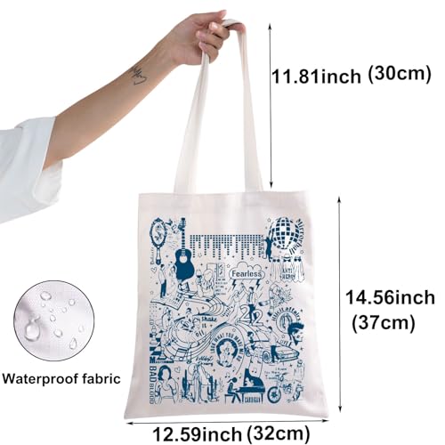 Bolso Tote Canvas con Compartimiento para Cosméticos miniatura 2