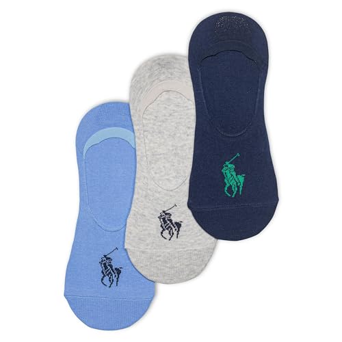 Polo Ralph Lauren Men's Light Weight Liner Socks (3 Pairs)