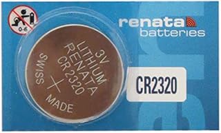8 x CR2320 Renata 3 Volt Lithium Coin Cell Batteries
