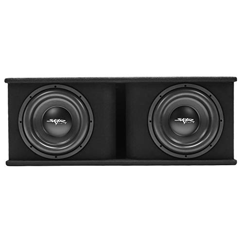 Image of Skar Audio Dual 12 inch 2400W Loaded SDR Series Vented Subwoofer Enclosure | SDR-2X12D4