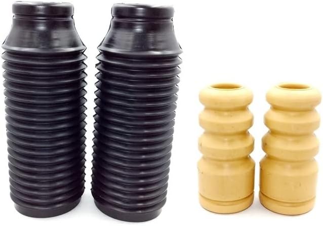 4 Front Shock Absorber Dust Strut Boot Cover + Spring Bumper Urethane PU Fit for 2007-2017 Chevrolet Equinox NISTO