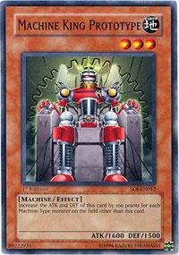 Yu-Gi-Oh! - Machine King Prototype (SOI-EN012) - Shadow of Infinity - Unlimited Edition - Common