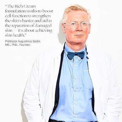 Augustinus Bader The Rich Cream Luxury Face Cream Hydrating and Nourishing Face Moisturizer Facial Moisturizer for Wrinkle Reduction and Cellular Renewal For Men and Women