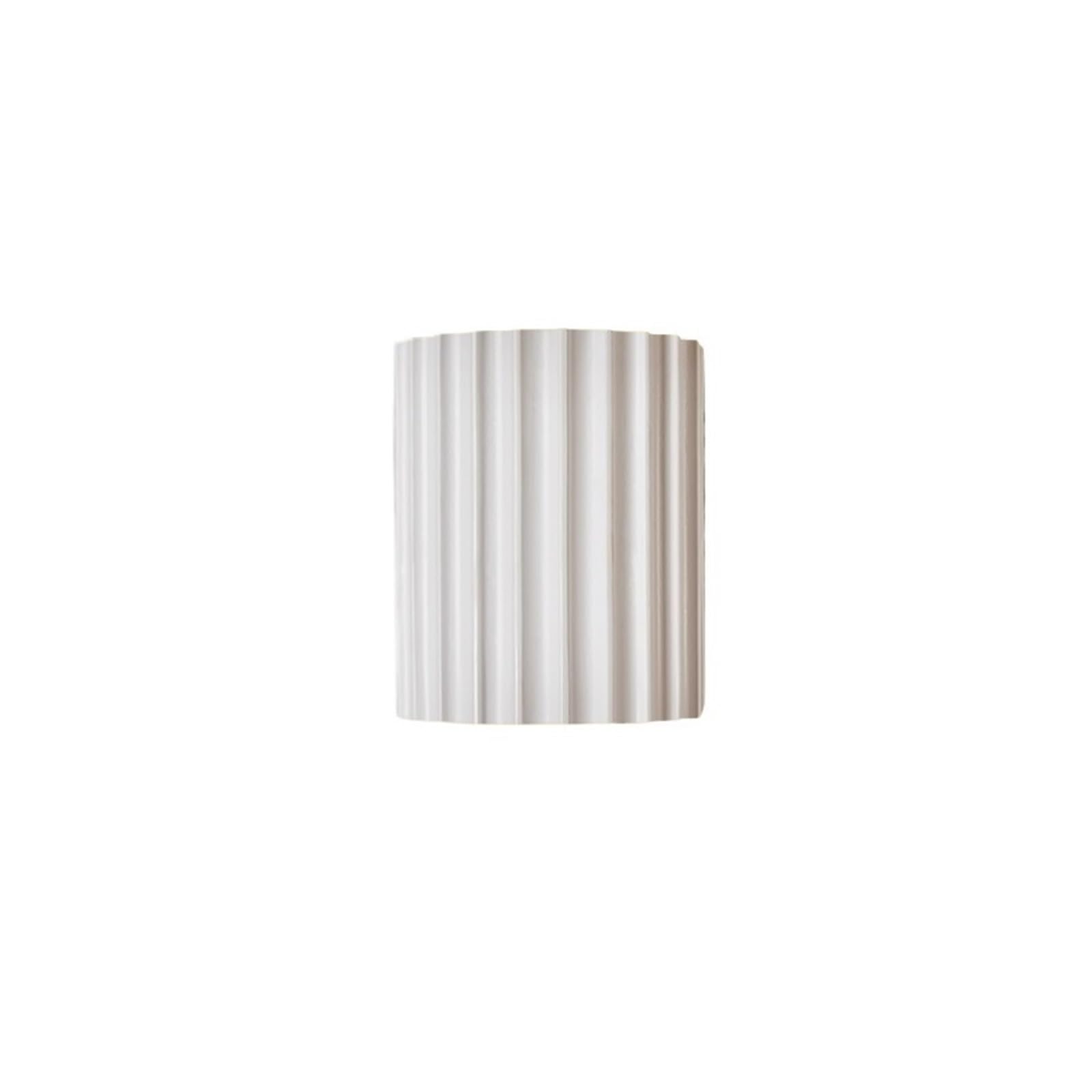 YQINQIN83B Wall Sconce Simple Nordic Bedroom Bedside Lamp Retro Staircase Living Room Decoration for Hallway(White)