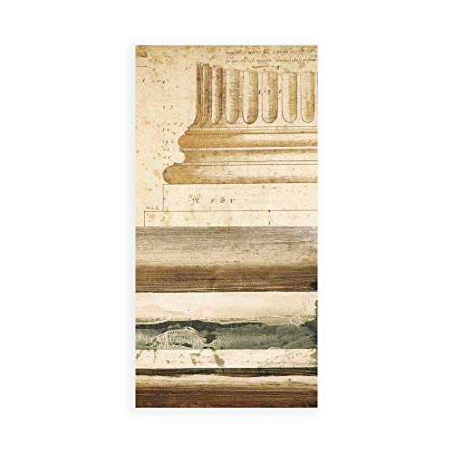 DìMò ART Impression sur Toile sur Papier Poster ou Cadre Locke Evan J. Architectural Detail I Cover