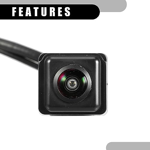 Image of Rear View Back Up Camera No.95B980551L - Car Rear Park Assist Reverse Camera - for Porsche Macan 2015-2020 Plastic Black - 1 Pc