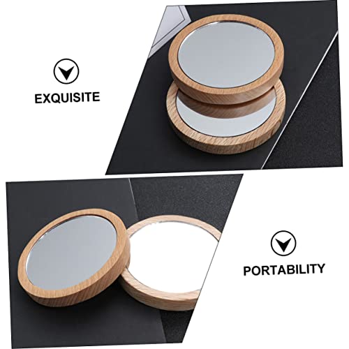 Espejo de viaje pequeño NOLITOY 9 piezas para maquillaje miniatura 6