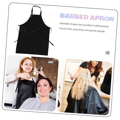 Tablier coiffeur imperméable avec compartiments pour travailler au sec